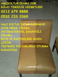 sandalye yıkama fiyatları